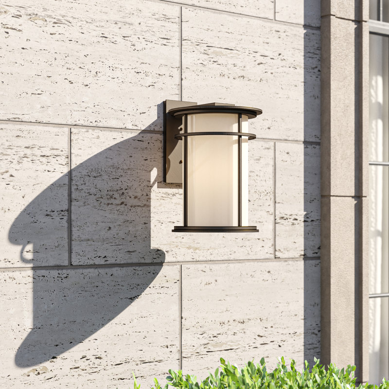 Province Outdoor Armed Sconce, 15.4" H x 10.2" W x 7.1" D, Coastal Bronze