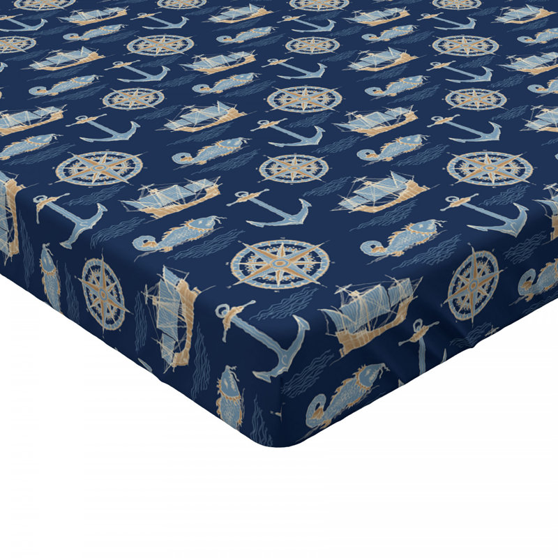 Microfiber Fitted Sheet, Full Fitted Sheet, Marine