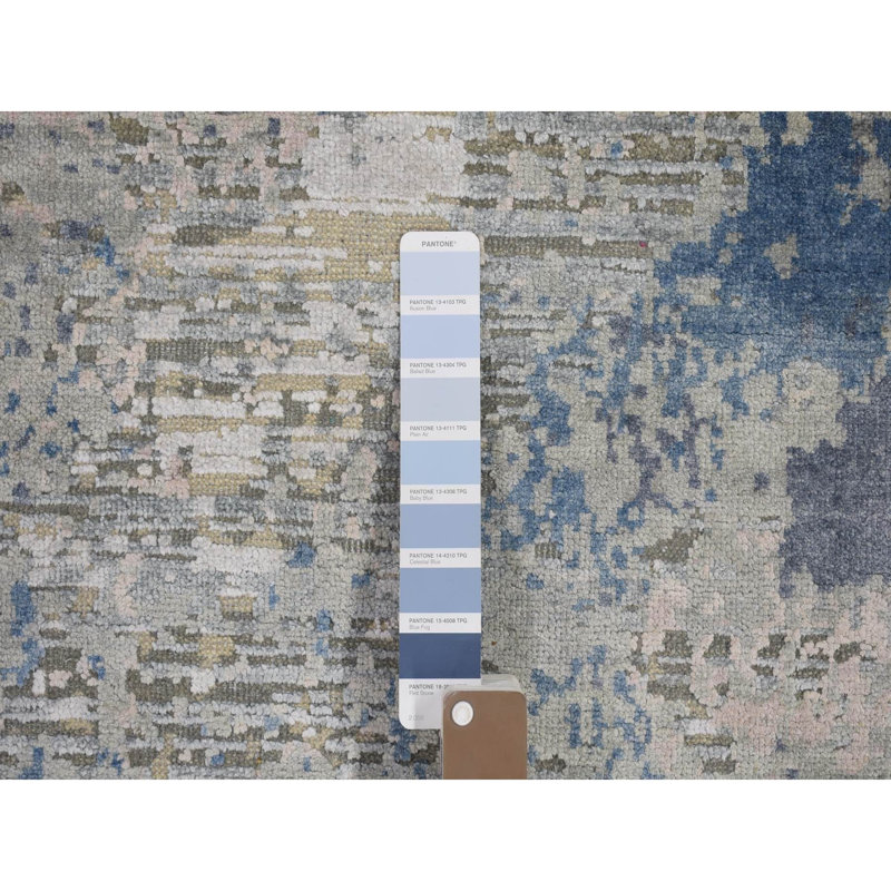 Stearne One-of-a-Kind Rectangle 9' X 12'1" New Age Wool Area Rug in