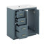 Ensemble de meuble-lavabo double 60 po avec lavabo double 60 po-617108683