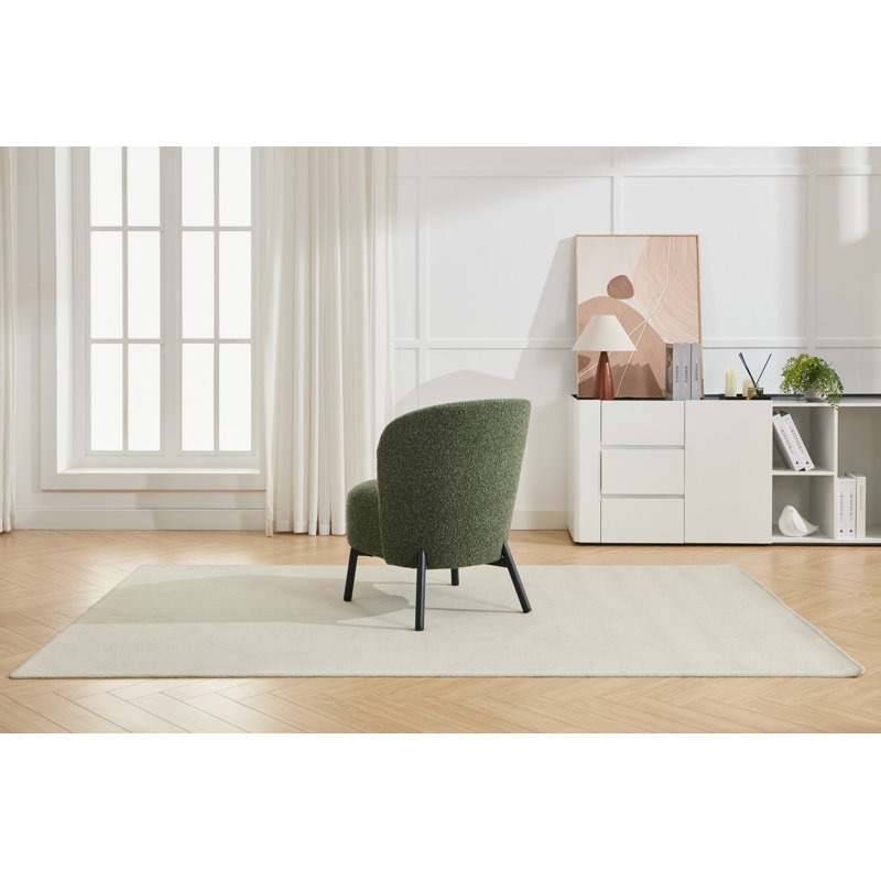 Talia Boucle Chair , Green