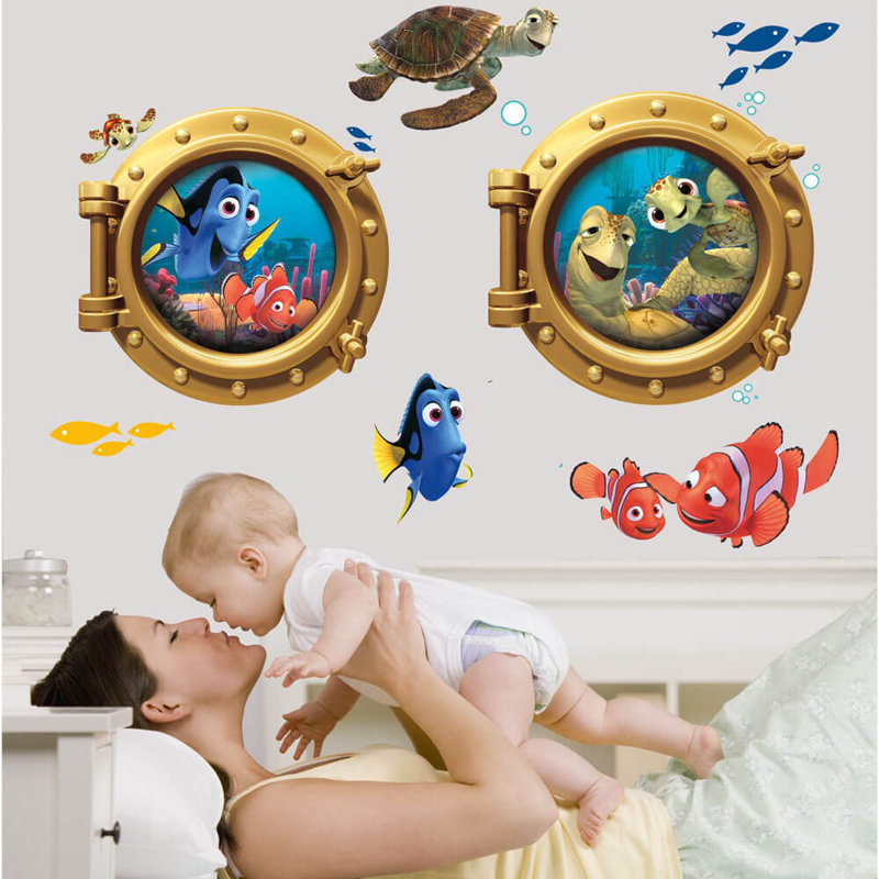 Finding Nemo Underwater Adventure Peel and Stick Wall Decals