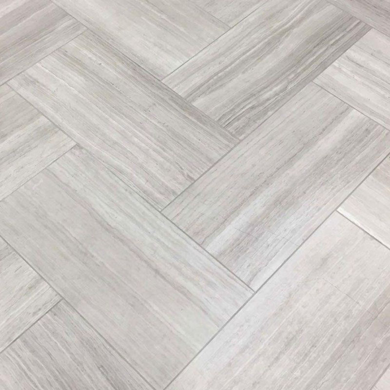Carrelage mural 12 po x 24 po aspect marbre, Chêne blanc sablé