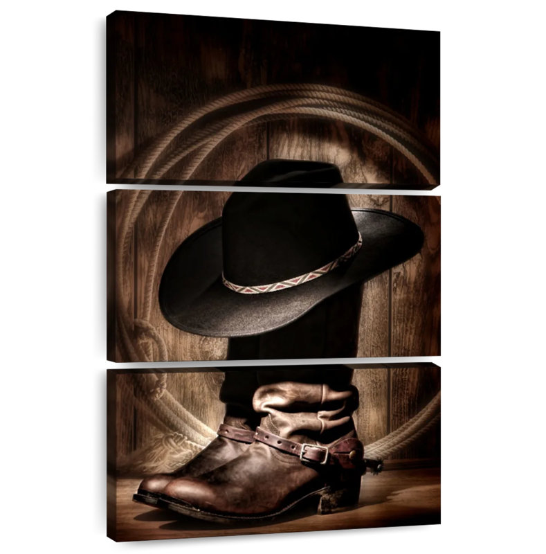Lelar Western Rodeo Ready, 50" H x 32" W