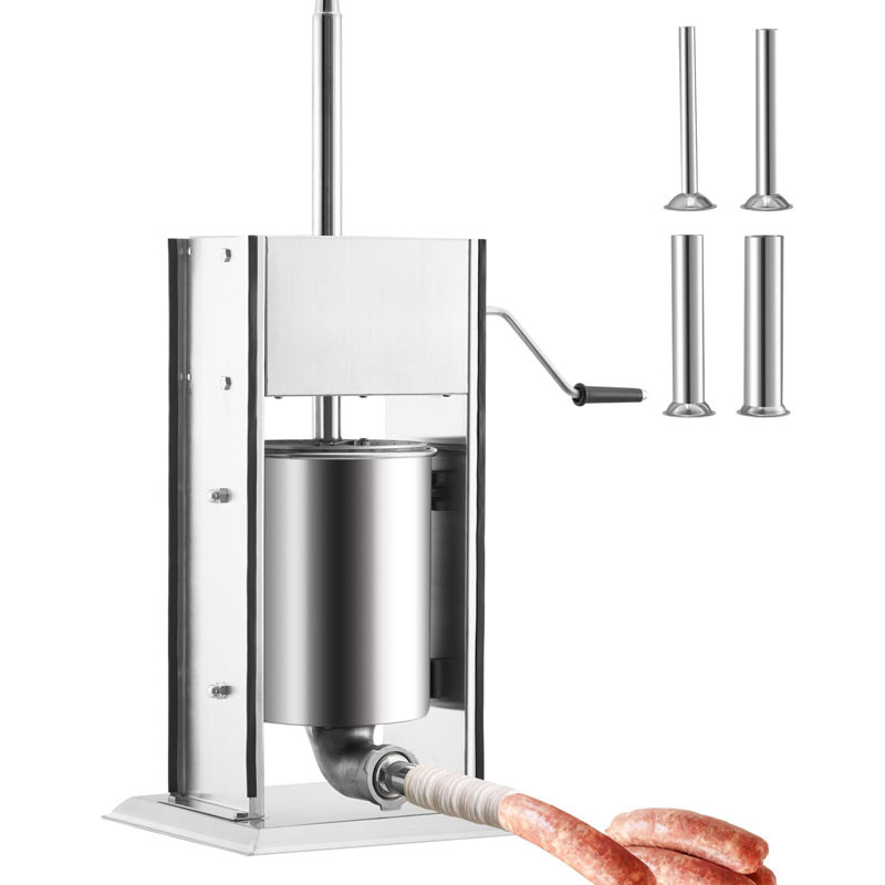 Machine à saucisses en acier inoxydable - Rapide / lente, facile à nettoyer, H 24,3 po x l 14,3 po
