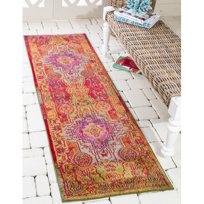 Tapis orange Dimonetta