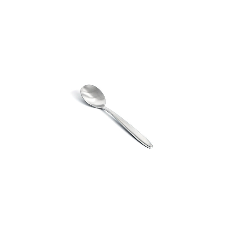 Cuillère à café Luca - brossé, Argent
