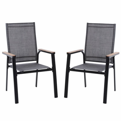 Stacking Patio Dining Armchair