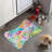 Joyful Burst - 1 Piece Bone Shape Feeding Mat