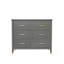6 Drawer 105Cm W Double Dresser-93068611