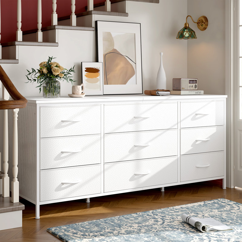 Meuble télé pour commode pour la chambre à coucher, commode longue, commode pour chambre à coucher de 47,2 po Bouchette
