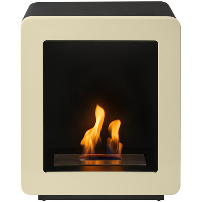 Adam 45cm W Black Bio-Ethanol Stove