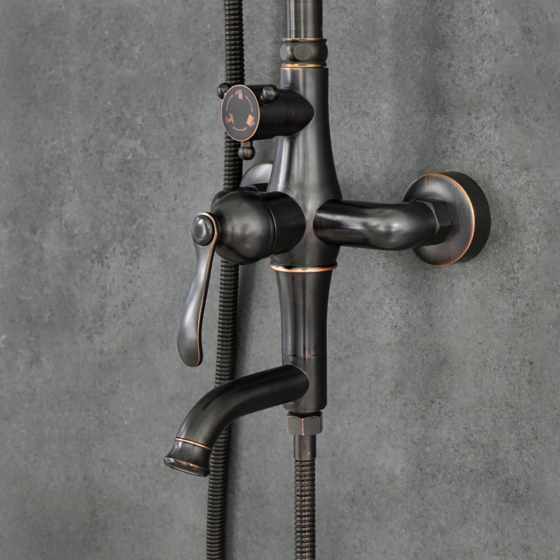 Leedy Mixer Shower with Dual Shower Head