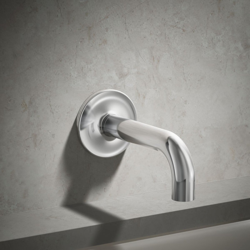 Purist® Wall Mounted Tub Spout, Polished Chrome