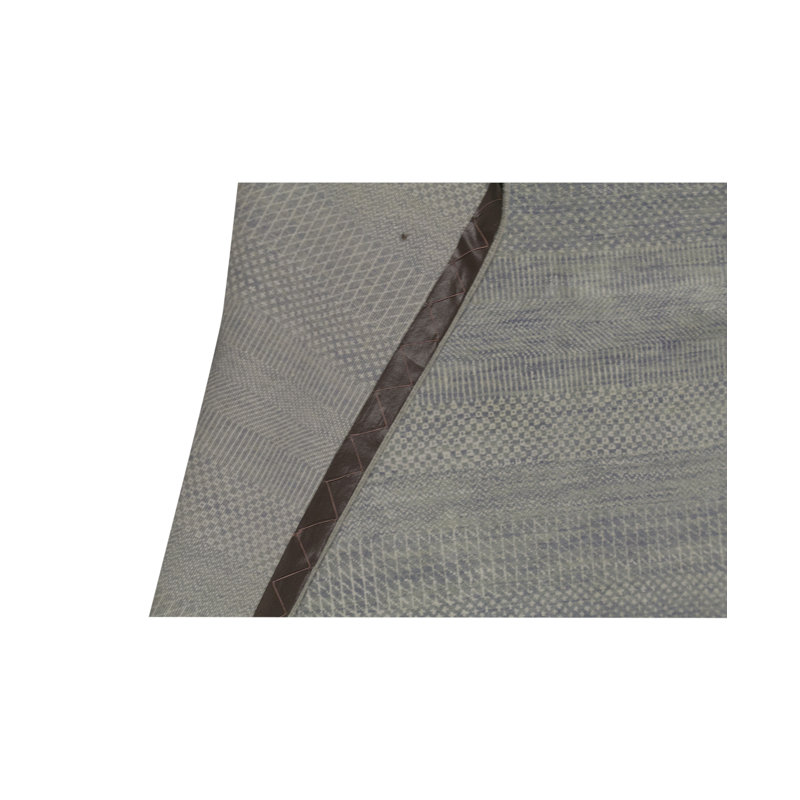 Area Rug in Light Green/Gray