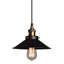 Luminaire suspendu simple Noir Atelier