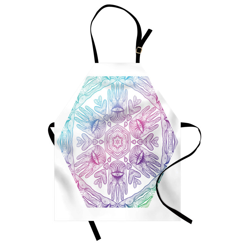 No Pattern Bib Apron