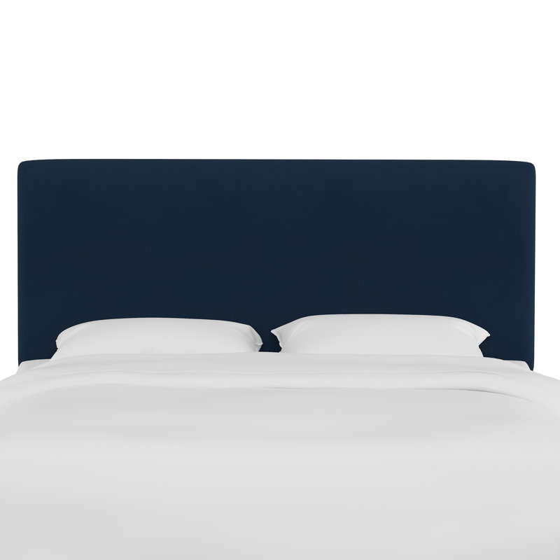 Eisley Upholstered Headboard, California King, Classic Ink Performance Velvet