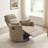 Chenille Swivel Recliner Chair-124322438