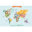 Décalcomanie murale carte du monde pour enfants-2113977706