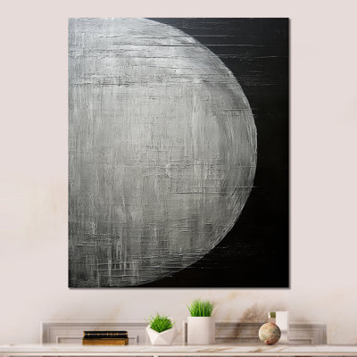 " Black Silver Moon Solitude "