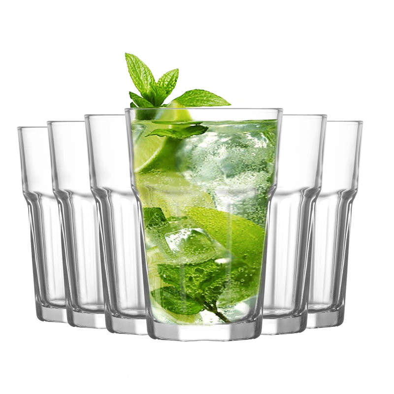 365ml Highball Glass, Transparent, 12