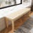 Modern Solid Wood Bedroom Bench, 52" - Comfortable & Practical Space Efficient