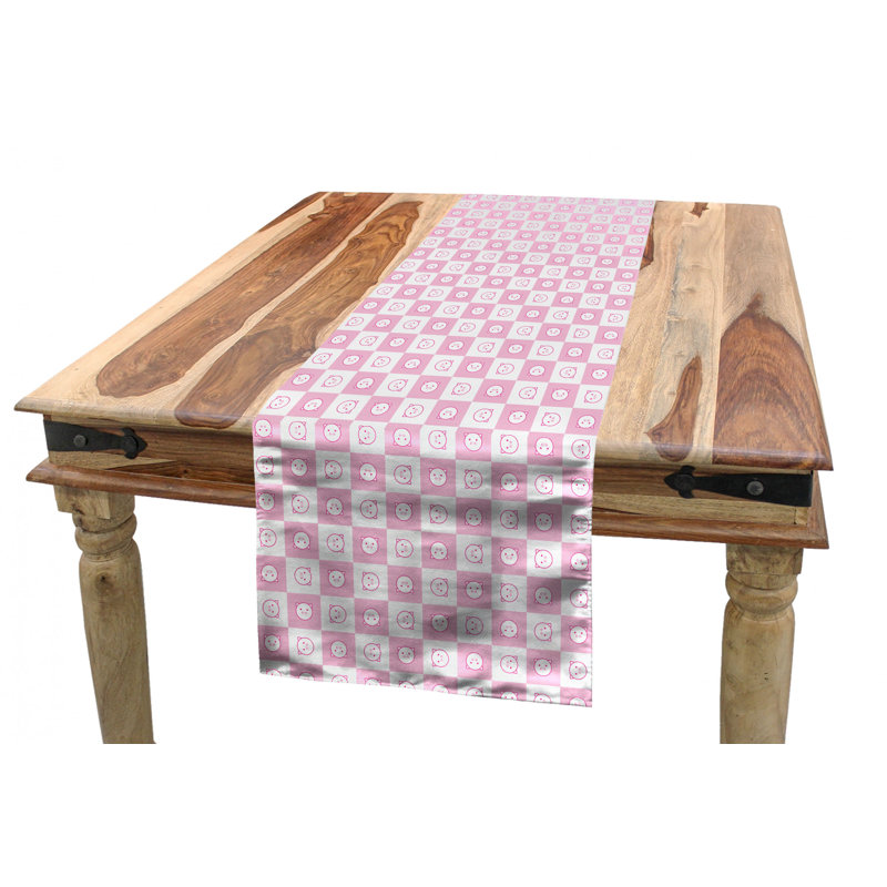 Checkered Table Runner, 72" x 16"