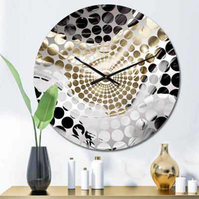 Jacynthia - Horloge murale abstraite