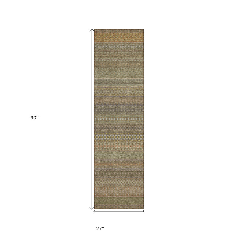 Tapis de couloir d'extérieur 8 pi