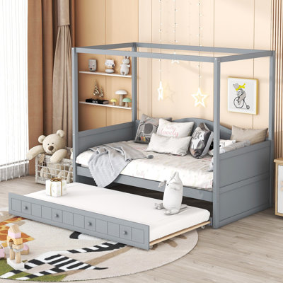 Canopy Day Bed With Trundle