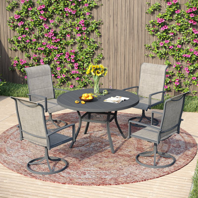ensemble repas de patio