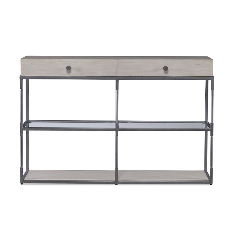 Caribe 50.25'' W Solid Wood Console Table, Peninsula