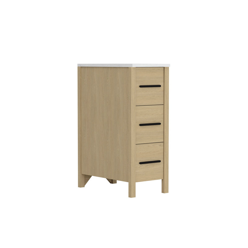 Meuble-lavabo 12 po, meuble-lavabo avec comptoir Freestangding
