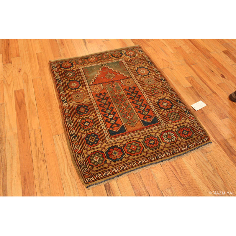 One-of-a-Kind Rectangle 3'5" X 4'7" Area Rug