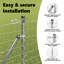 Galvanised Steel Border Fencing-588533967-588533964