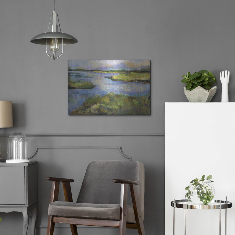 «Connecticut Marsh» par Jeanette Vertentes, H 16 po x l 24 po