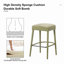 (ENSEMBLE DE 2) Tabouret de bar rembourré en tissu sans dossier-813922592-813922595