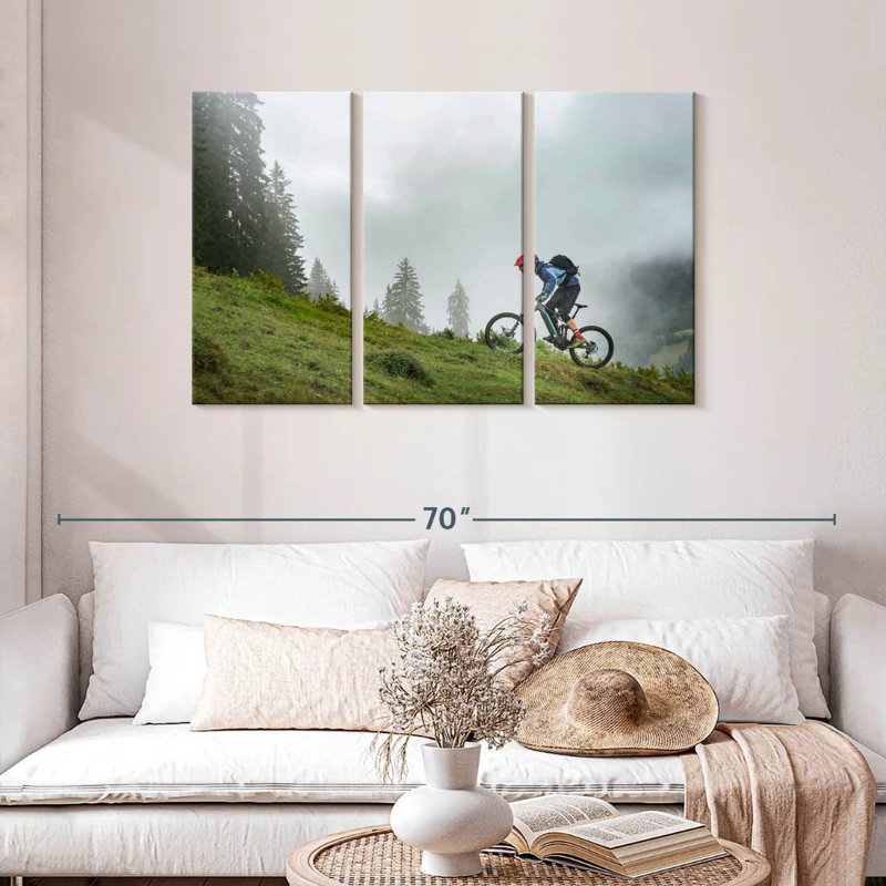 Senne Mountain Bike Ride, 28" H x 45" W
