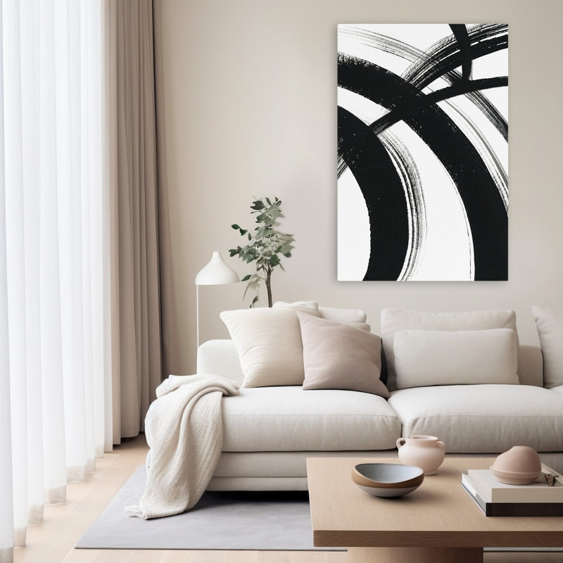 Moderne et contemporain et moderne, H 60 po x l 40 po
