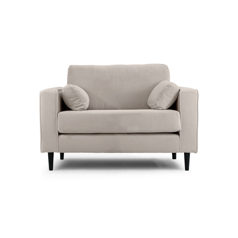 Millerville 2 Seater Velvet Sofa, Mink