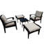 Méridiennes de patio avec coussins réglables et lavables à la machine Élégants coussins de table centrale amovibles-568820314