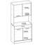 176 cm H Standard Pantry / Tall Cabinet