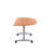 Buariki Half-circle 4 Person Flip Top 160cm L Modular Training Table with Casters-1001688318