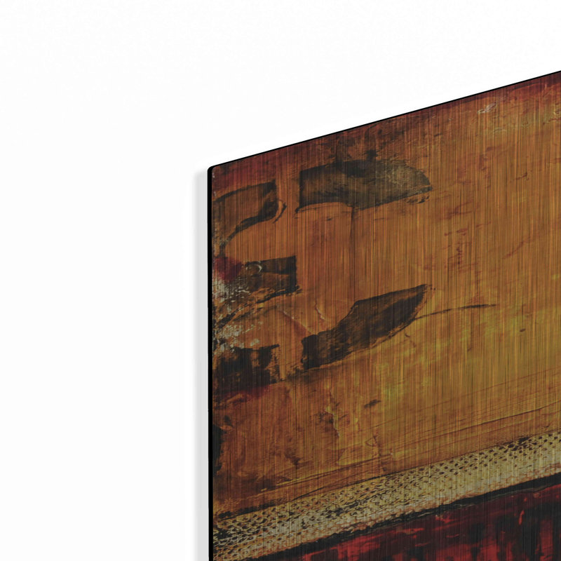 Orren Ellis «Off Road 34 I» par Erin Ashley, art mural en métal, H 36 po x l 24 po