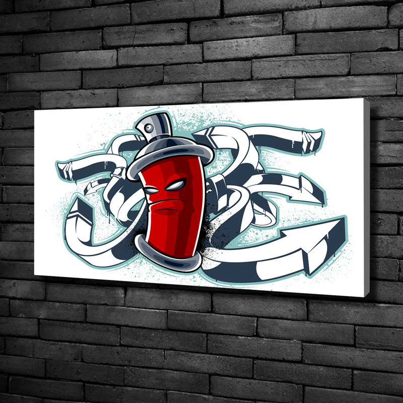 Graffiti - Wrapped Canvas Print