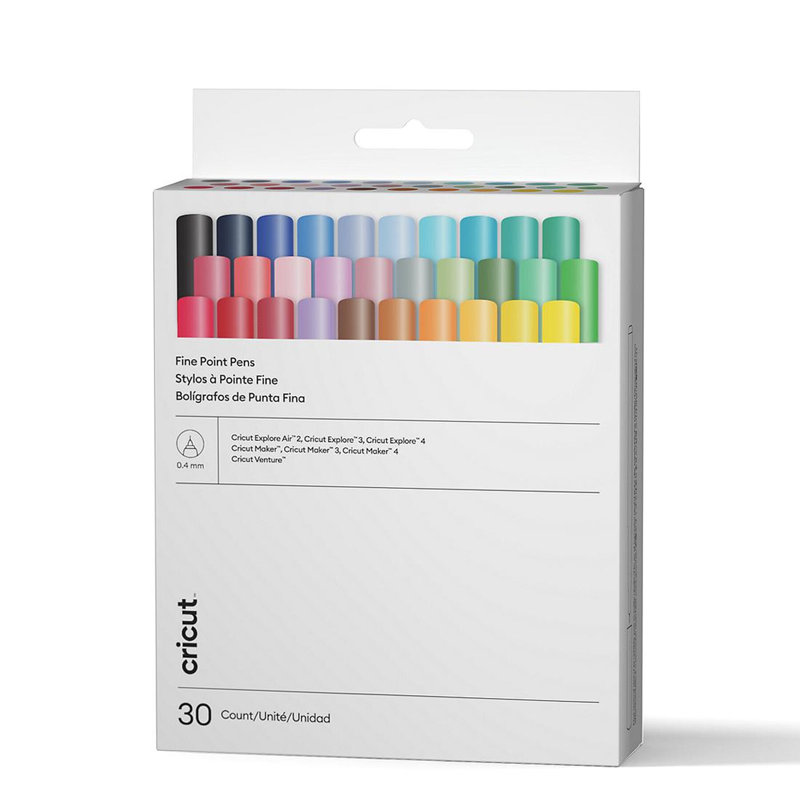 Ensemble de stylos à pointe fine Cricut 2012169 Ultimate (30 ct.) - Assortiment