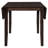 Espresso Extendable Dining Table Set With Storage For Small Spaces