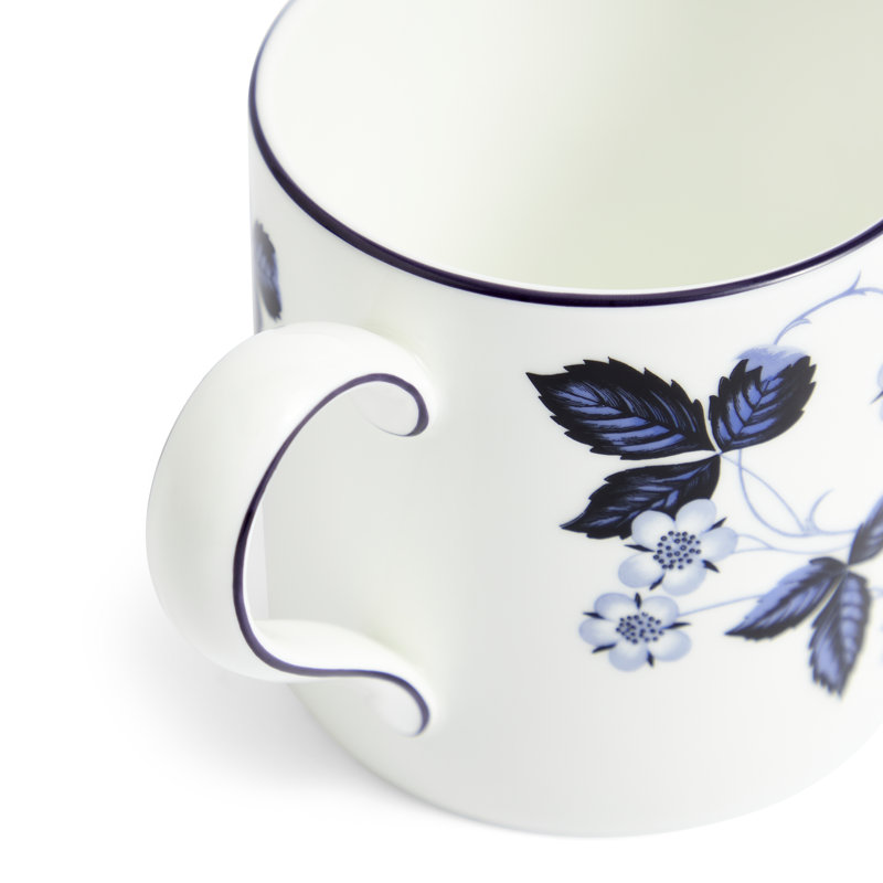 Wild Strawberry Inky Blue Mug