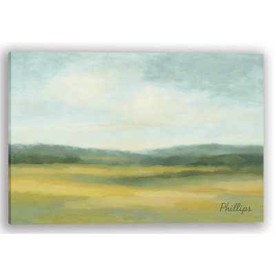 «Golden Valley» par Phillips - art mural sur toile tendue